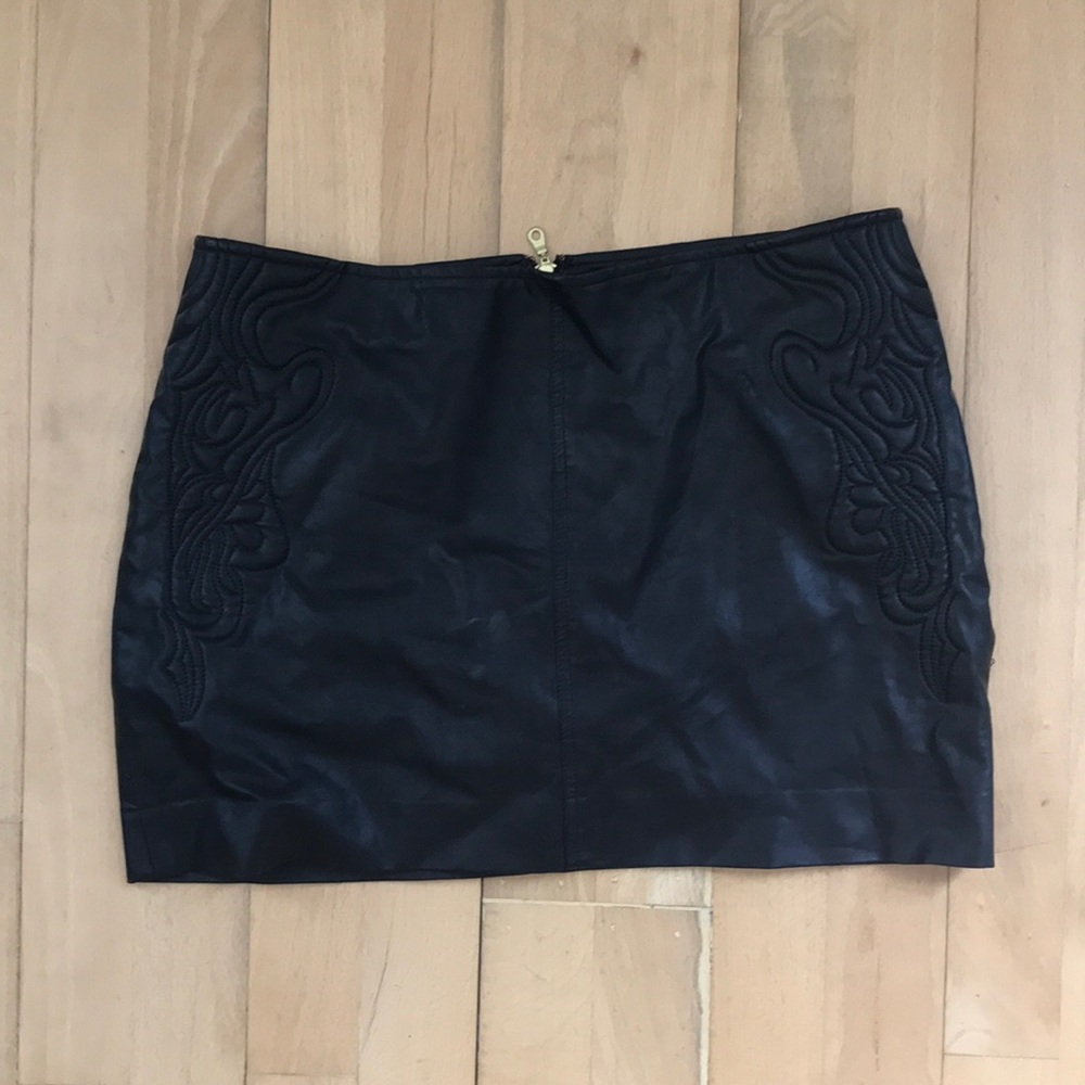 Guess Pleather Mini Skirt